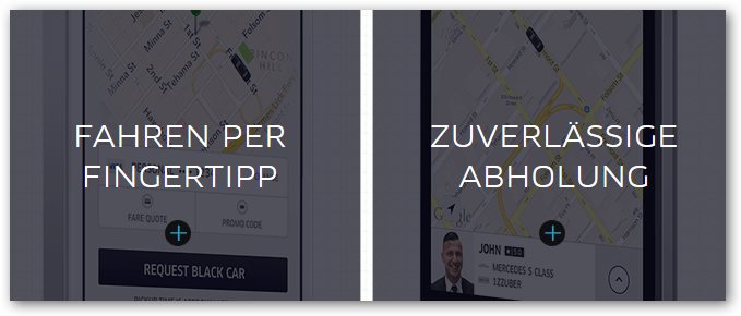 Uber Serviceleistungen